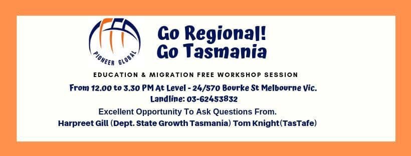 Go Regional Go Tasmania