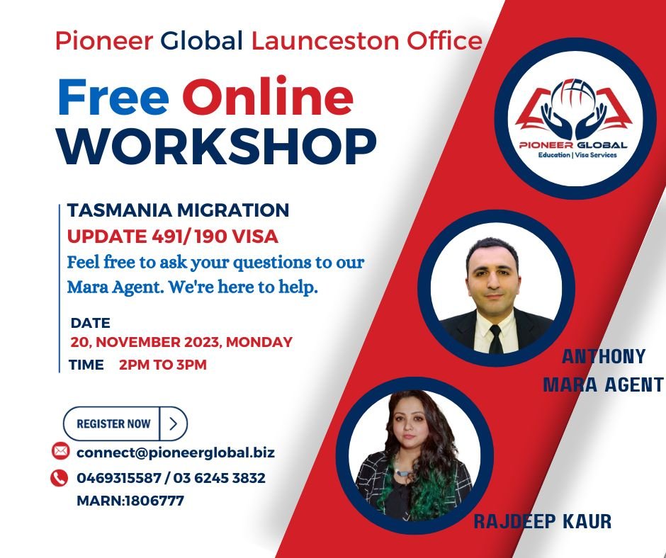 Tasmania Migration 190/491 Update Webinar