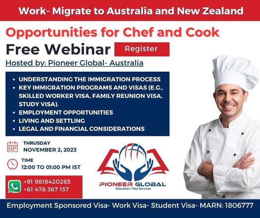 FREE Webinar- Work & Migrate to Australia and New Zealand